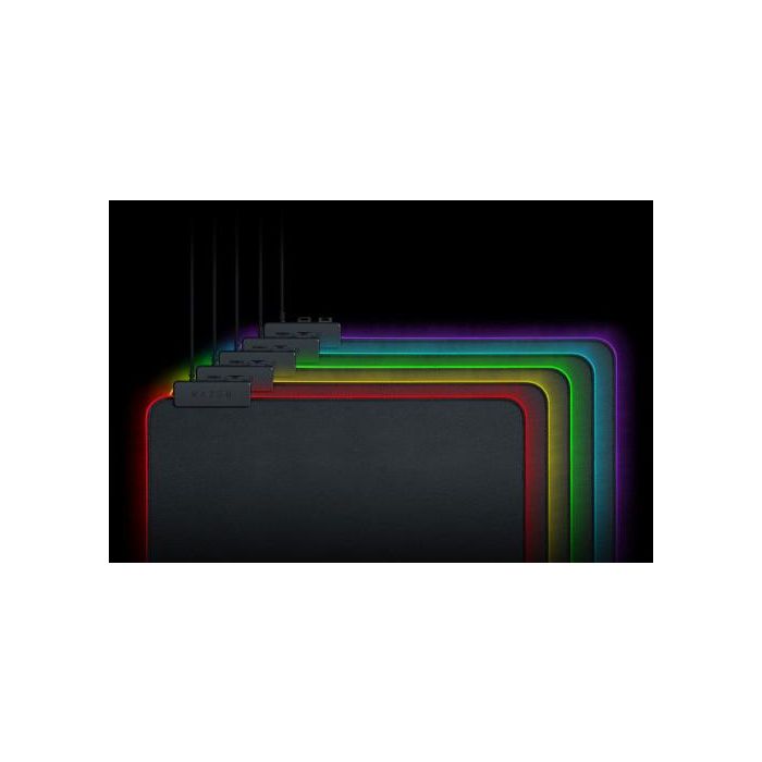 Razer Alfombrilla de Ratón Golithus Chroma RZ02-02500300-R3M1 Negro LED Multicolor 920x294mm Base Antideslizante Caucho 5