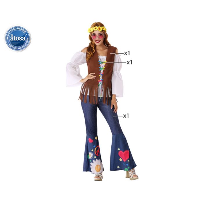 Disfraz Hippie Adulto Mujer Adulto Disfraz Hippie Adulto Mujer Adulto