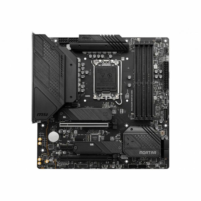 Placa Base MSI MAG B660M MORTAR DDR4 Intel LGA 1700 3 Placa Base MSI MAG B660M MORTAR DDR4 Intel LGA 1700 3