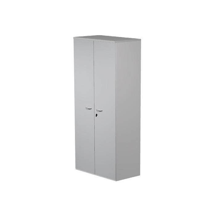 Artexport Pareja de puertas para estantería alta presto 18mm con cerradura gris
