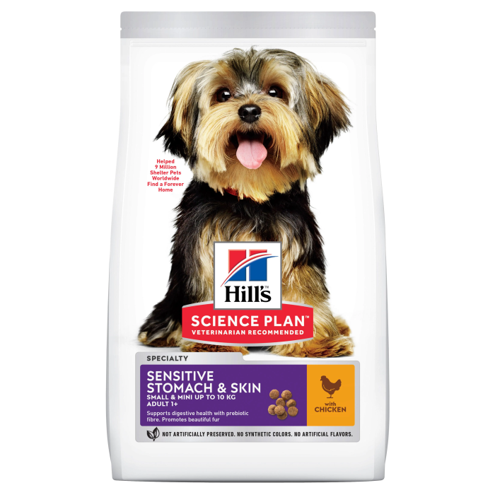 Hill'S Hsp Canin Adult Sensiti Stomach Skin Small Mini 1,5 kg