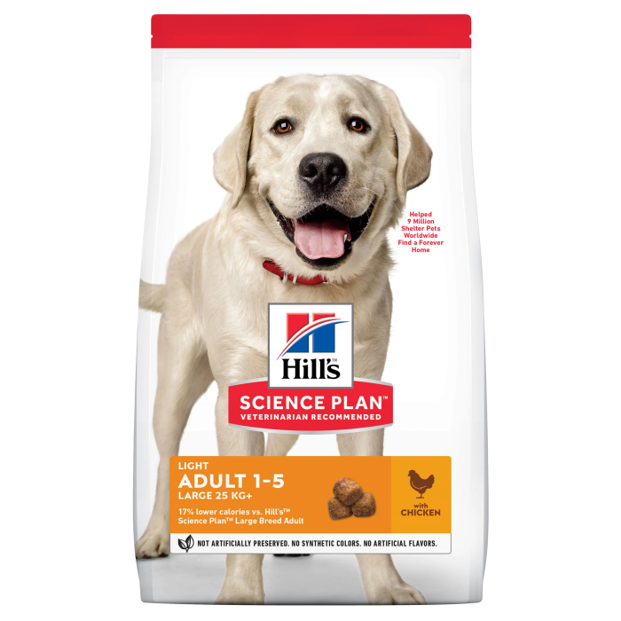 Hill'S Hsp Canine Adult Light Large Pollo 14 kg