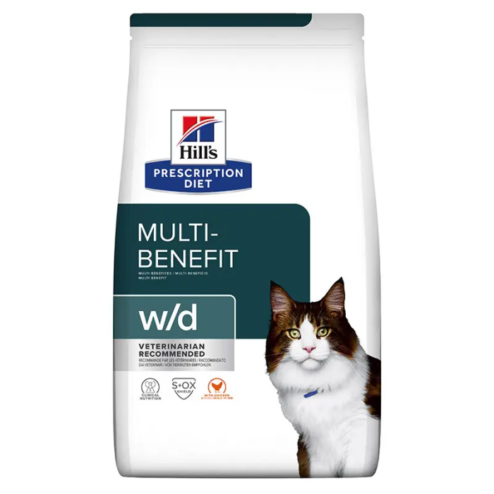 Hill'S Hpd Feline W-D 3 kg