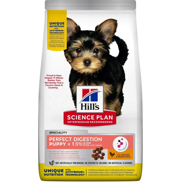 Hill'S Hsp Puppy Small Mini Perfect Digestion 1,5 kg