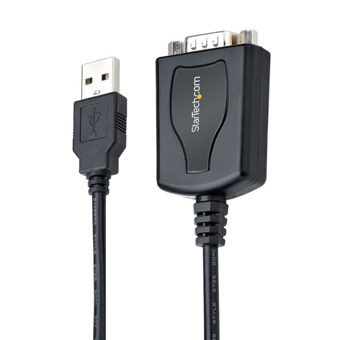 Adaptador USB Startech 1P3FPC-USB-SERIAL 91 cm 2