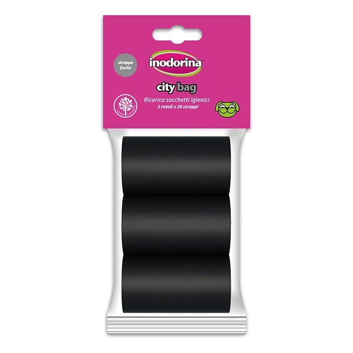 Inodorina City bag negro x20 bolsas 3ud Inodorina City bag negro x20 bolsas 3ud