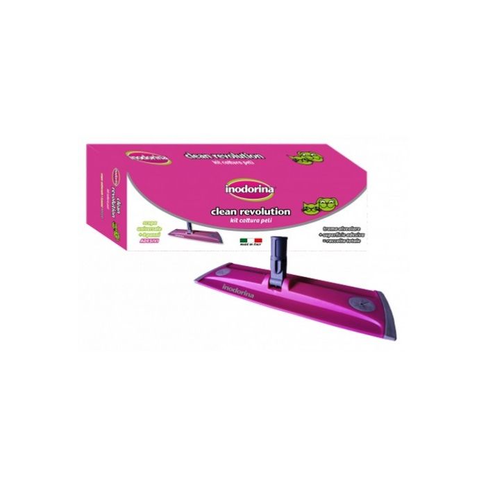 Inodorina Kit mopa + 8 paños atrapa pelo Inodorina Kit mopa + 8 paños atrapa pelo