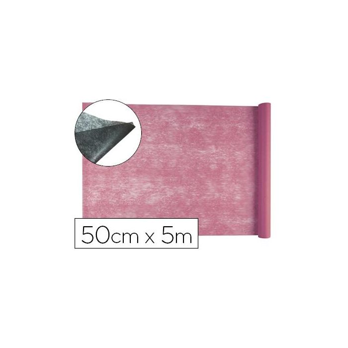 Tejido Sin Tejer Liderpapel Terileno 25 gr-M2 Rollo De 5 Mt Rosa