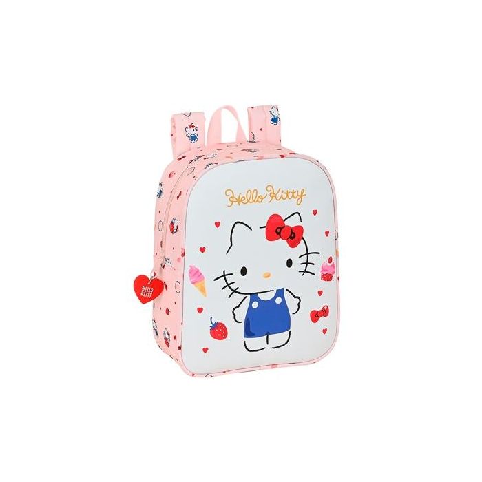 Safta Mochila guardería adaptable carro hello kitty "happiness girl" Safta Mochila guardería adaptable carro hello kitty "happiness girl"
