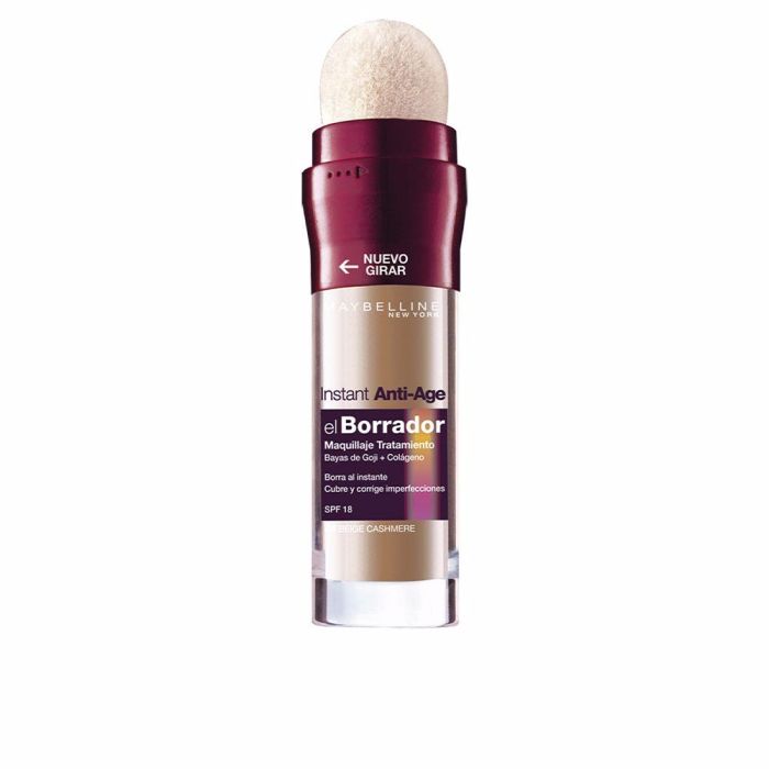 Maybelline El Borrador Instant Anti-Age Make Up #045-Light Honey 20 ml Maybelline El Borrador Instant Anti-Age Make Up #045-Light Honey 20 ml