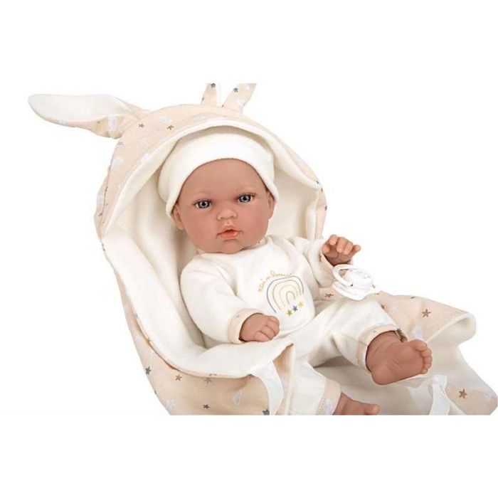 Muñeco Bebé Arias Elgance 30 cm Beige 4