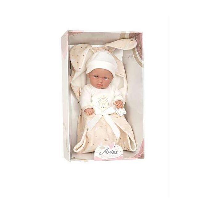 Muñeca elegance 30 cm natal beige c/nana (cuerpo vinyl, sexo niño)