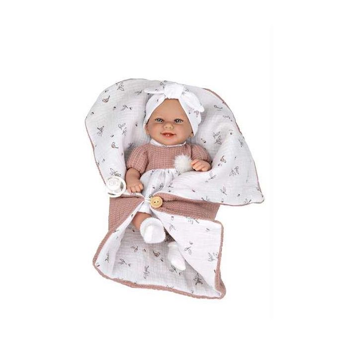 Muñeca ELEGANCE 33 CM BABYTO ROSA C/SACO DE DORMIR (Cuerpo vinyl, sexo niña) 7