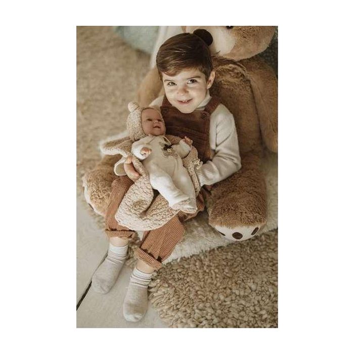 Muñeca Elegance Babyto marron con manta (muñeco de peso) 35 cm 14