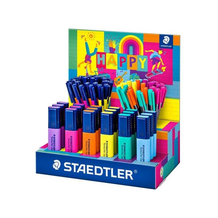 Staedtler expositor de sobremesa escritura y marcación happy line c/surtidos