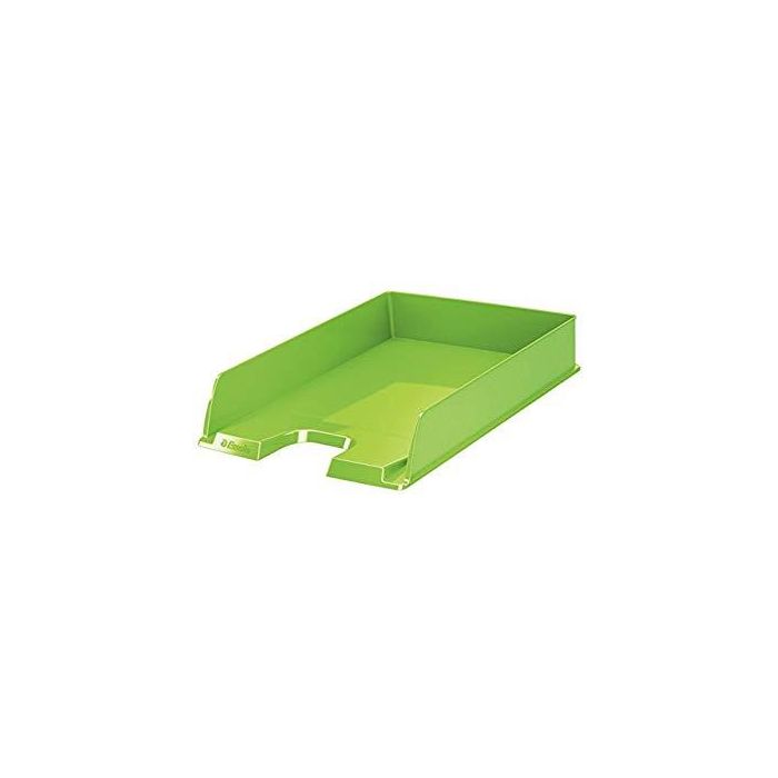 Esselte Bandeja Sobremesa Europost Vertical A4 Plástico Verde Vivida 254x61x350 mm