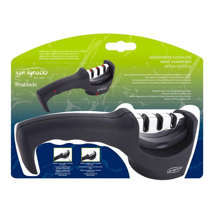 Afilador de cuchillos problade 20,5 x 5 x 7 cm 1 Afilador de cuchillos problade 20,5 x 5 x 7 cm 1