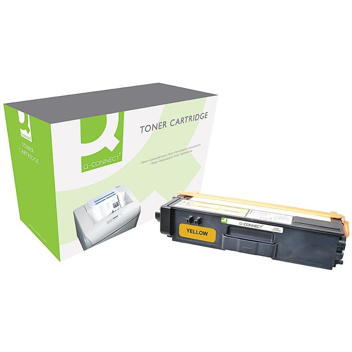 Toner Q-Connect Compatible Brother Tn325Y Hl-4140Cn - 4150Cdn - 4570Cdw - 4570Cdwt - Dcp 9055 Amarillo 3.500 Pag