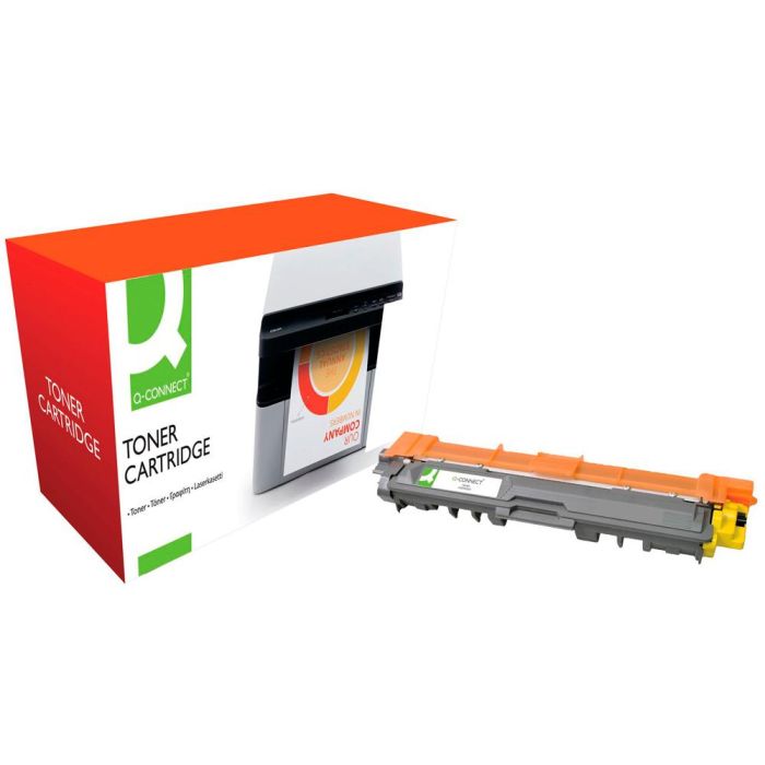 Toner Q-Connect Compatible Brother Tn245Y Hl-3140Cw - 3150Cdw - 3170Cdw - Dcp-9020Cdw Amarillo 2.200 Pag 1