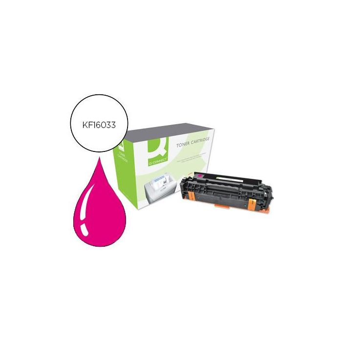 Toner Q-Connect Compatible Hp Ce413A Color Laserjet M351A - 451Dn - 451Nw - 375Nw - 475Dn Magenta 2.600 Pag