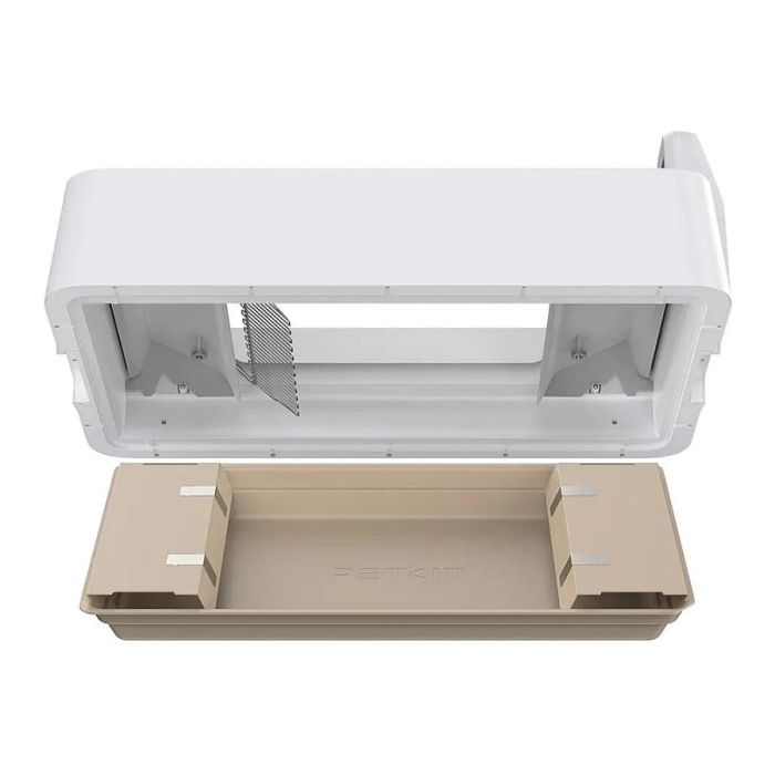 Petkit Purobot Crystal DUO-EU - Arenero Automático para Gatos, Blanco, Plástico, Fácil de Limpiar 3