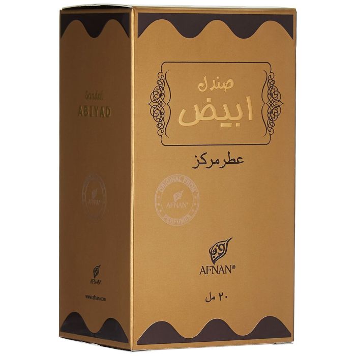 Aceite de fragancia Afnan Abiyad Sandal (20 ml) 1