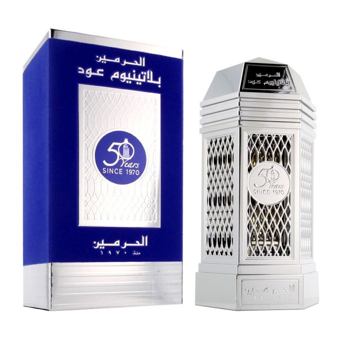 Perfume Unisex Al Haramain 50 Years Platinum Oud 100 ml