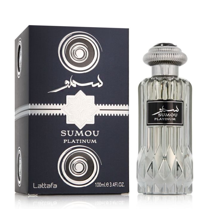Perfume Unisex Lattafa EDP Sumou Platinum 100 ml
