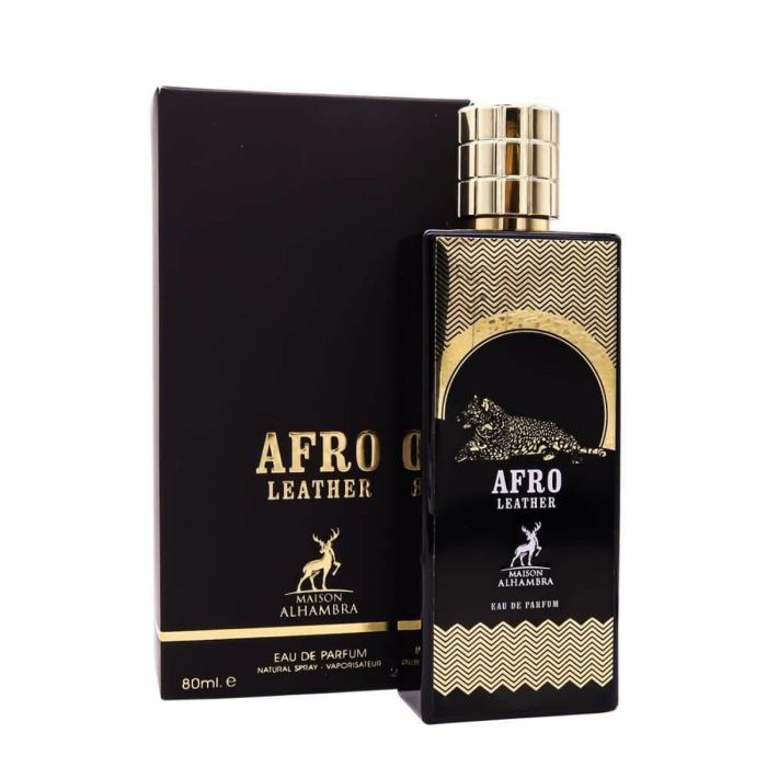 Perfume Hombre Maison Alhambra EDP Afro Leather 80 ml
