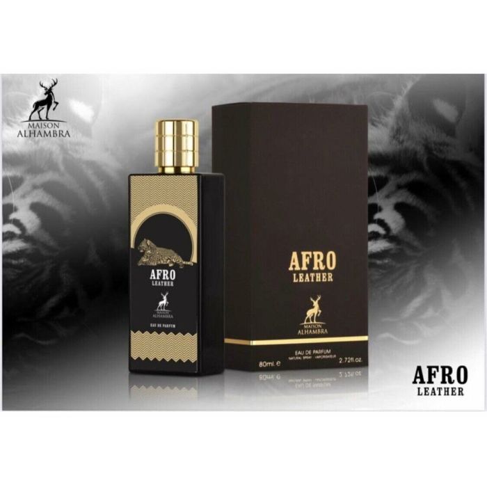 Perfume Hombre Maison Alhambra EDP Afro Leather 80 ml 2