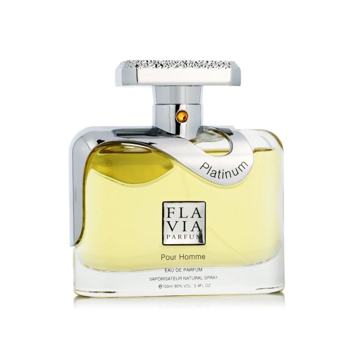 Perfume Hombre Flavia Platinum EDP 100 ml 1