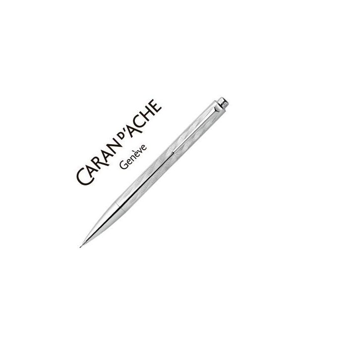 Portaminas Caran D'Ache Rnx-316 Pvd Steel Version Grabado Guilloche