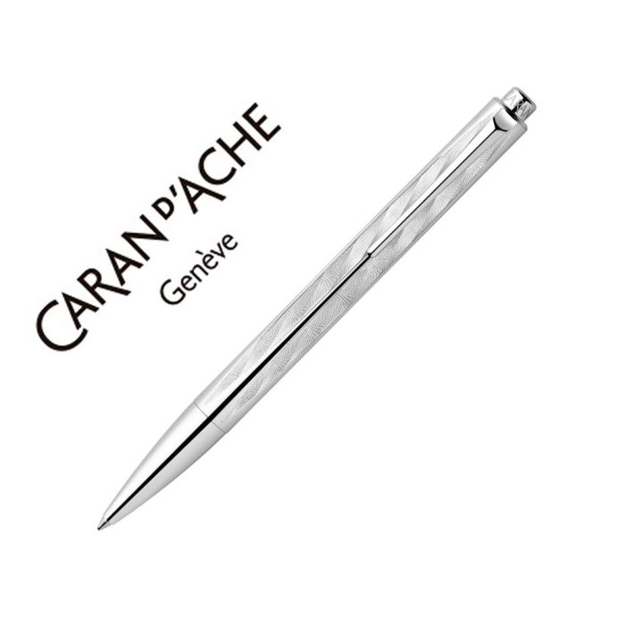 Boligrafo Caran D'Ache Rnx-316 Steel Acabado En Acero Inoxidable 0 Boligrafo Caran D'Ache Rnx-316 Steel Acabado En Acero Inoxidable 0