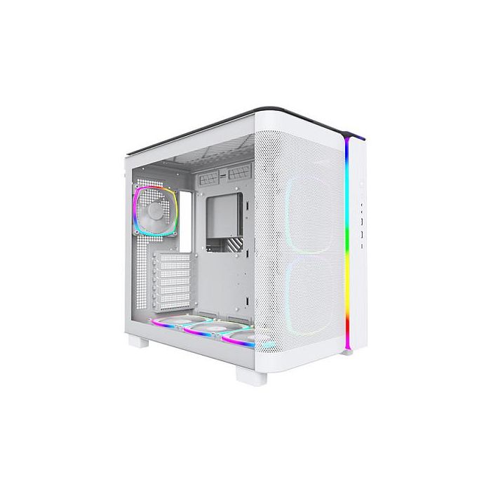 Montech KING 95 PRO Midi Tower PC Blanco Vidrio Templado RGB ATX, Micro-ATX, Mini-ITX 1