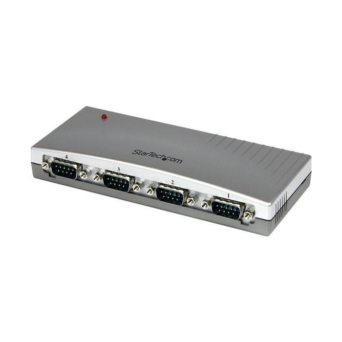 Adaptador USB a RS232 Startech ICUSB2324 Plateado 1
