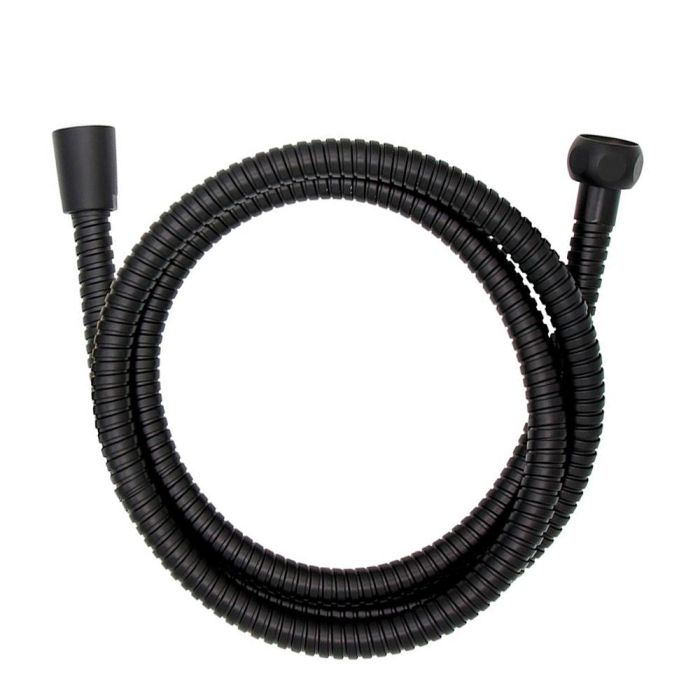 Flexo de ducha de acero inoxidable 150 cm negro Flexo de ducha de acero inoxidable 150 cm negro