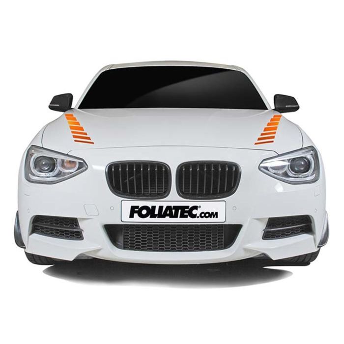 Foliatec FO33943 Pegatina para Coche Diseño Sombras Naranja 9 x 77 cm PVC Resistente Intemperie Exterior 2 Foliatec FO33943 Pegatina para Coche Diseño Sombras Naranja 9 x 77 cm PVC Resistente Intemperie Exterior 2