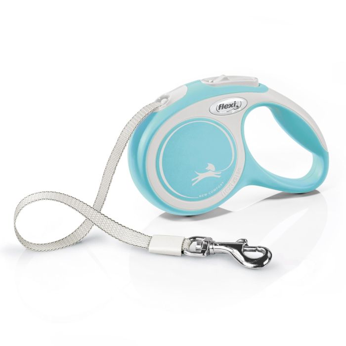 Correa Flexi New Comfort XS Cinta 3M Azul Claro 1 Correa Flexi New Comfort XS Cinta 3M Azul Claro 1