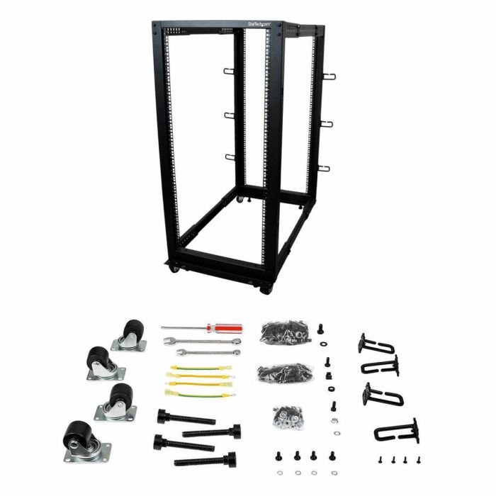 Armario Rack Mural Startech 4POSTRACK25U 3 Armario Rack Mural Startech 4POSTRACK25U 3