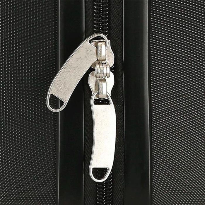 JOUMMA BAGS Neceser ABS Silver Mickey Disney Adaptable a Maleta 29x21x15cm 3