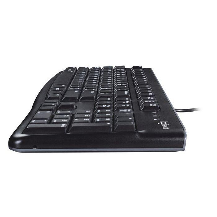 Logitech K120 Teclado USB AZERTY Negro con Teclas de Perfil Bajo, Diseño Resistente a Derrames y Escritura Silenciosa 5