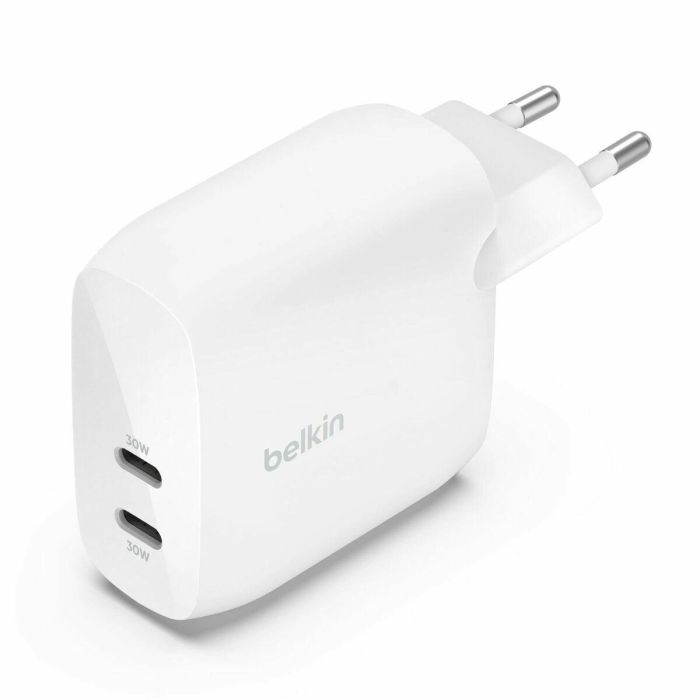 Cargador de Pared Belkin WCB010VFWH Blanco 60 W