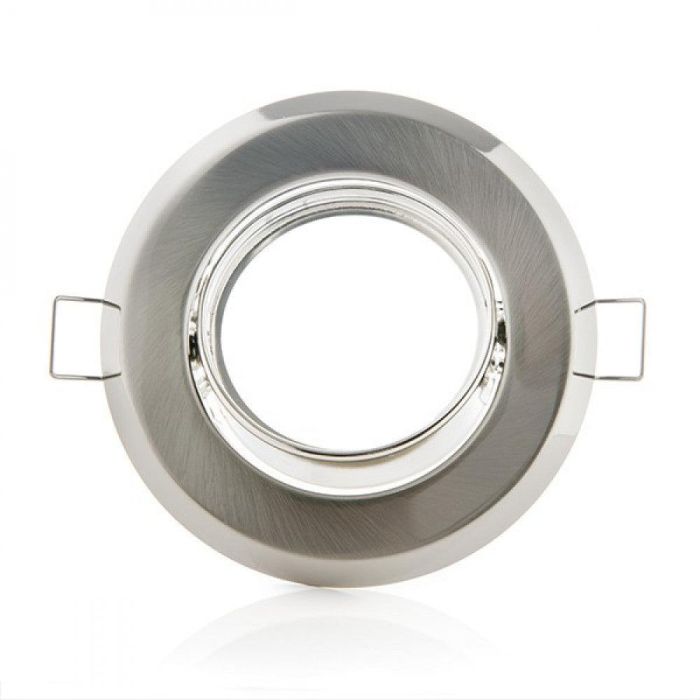 Aro Foco Downlight Circular Basculante Acero 92M 1 Aro Foco Downlight Circular Basculante Acero 92M 1