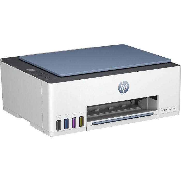 Multifunción Recargable HP Smart Tank 5106/ WiFi/ Fax Móvil/ Blanca Multifunción Recargable HP Smart Tank 5106/ WiFi/ Fax Móvil/ Blanca