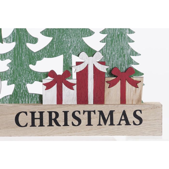 DKD Home Decor Set Decoración Navidad Tradicional Roja Verde Blanca Natural 4x20x26 cm Surtido (4 Unidades) Madera Poliéster 1 DKD Home Decor Set Decoración Navidad Tradicional Roja Verde Blanca Natural 4x20x26 cm Surtido (4 Unidades) Madera Poliéster 1
