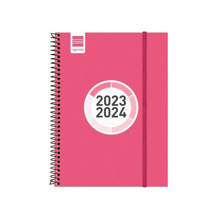 Finocam agenda escolar espir color e10 espiral svh rosa 2023-2024 Finocam agenda escolar espir color e10 espiral svh rosa 2023-2024