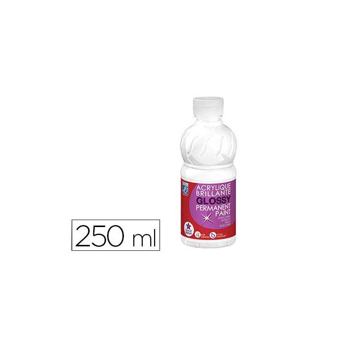 Pintura Acrilica L&B Brillo Blanco Bote De 250 mL