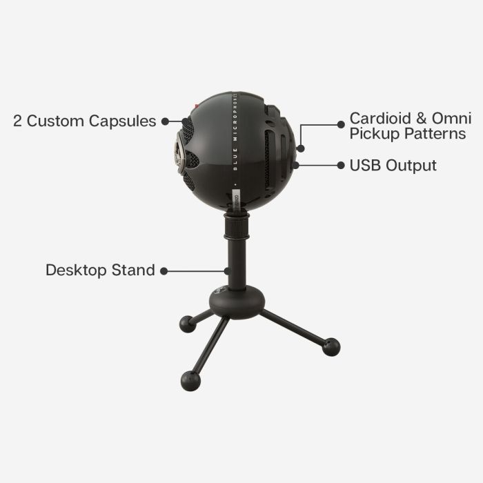 Micrófono Blue Microphones 988-000178 Negro Micrófono Blue Microphones 988-000178 Negro