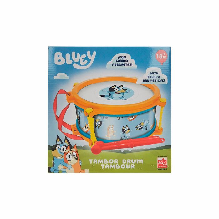 Tambor En Estuche Bluey 2441 Reig 3