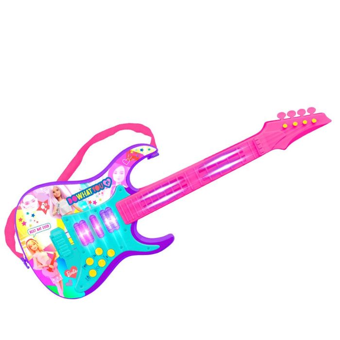 Guitarra Electronica Con Luz Barbie 4410 Reig